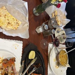 What is left of my delicious dinner because I was too excited to take a picture before I ate. What is left of my delicious dinner because I was too excited to take a picture before I ate.