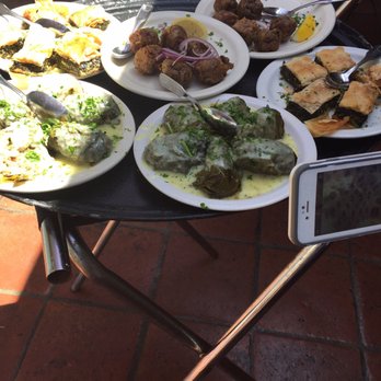 Taverna Tony - Sooo much food!! And these were just he appetizers!! - Greek Near Me - Malibu, California