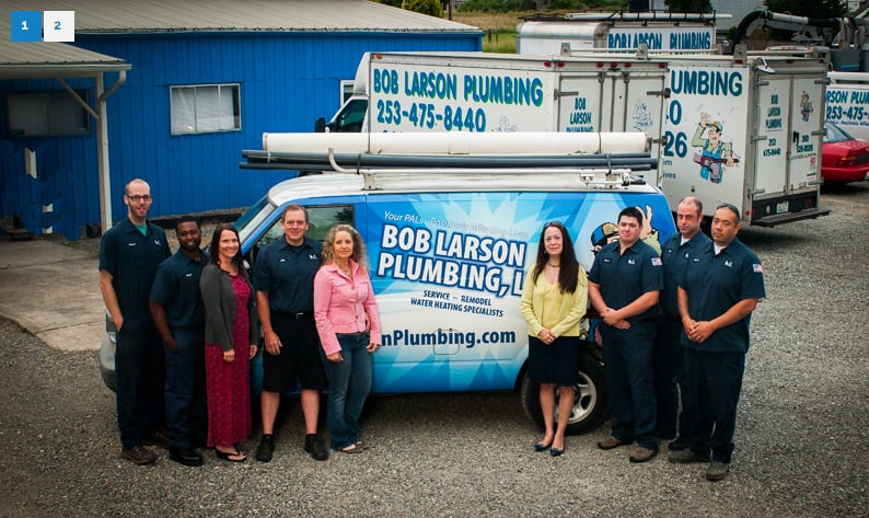Slide of Bob Larson Plumbing
