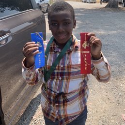 He was so proud to place