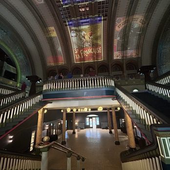 The Grand Hall - Entry stairway to the grand hall (during one of the light shows) - Venues & Event Spaces Near Me - Saint Louis, Missouri The Grand Hall - Entry stairway to the grand hall (during one of the light shows) - Venues & Event Spaces Near Me - Saint Louis, Missouri