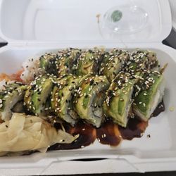 Teppan Bowl - So fresh and delicious. Dragon rol