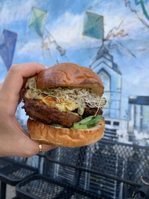 Photo of Kite & Key - Philadelphia, PA, US. Veggie Burger