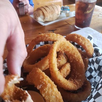 Porter's - Onion rings with cajun ranch (spicy food stuff!) - Salad Near Me - Springdale, Utah