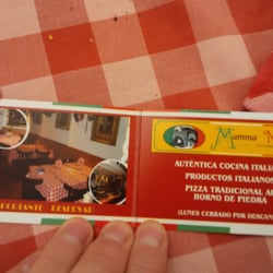 Mamma Maria - Tarjeta mamma maría