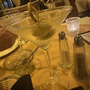 Cafe Vico - Extra dirty martini - Italian Near Me - Fort Lauderdale, Florida