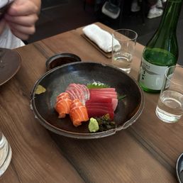 San Ten Mori (assorted sashimi)