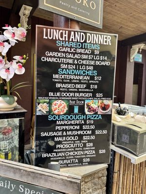 Menu photo 2 Blue Door Bread Company Kihei, HI Menu photo 2 Blue Door Bread Company Kihei, HI