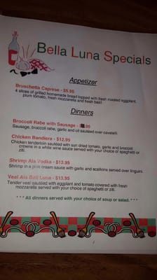 Menu photo 7 Bella Luna Pizza Meriden, CT Menu photo 7 Bella Luna Pizza Meriden, CT