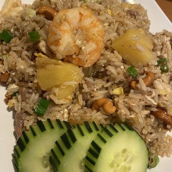 Angel Thai Cuisine - Pineapple Fried Rice - Thai Near Me - Glendale, California Angel Thai Cuisine - Pineapple Fried Rice - Thai Near Me - Glendale, California