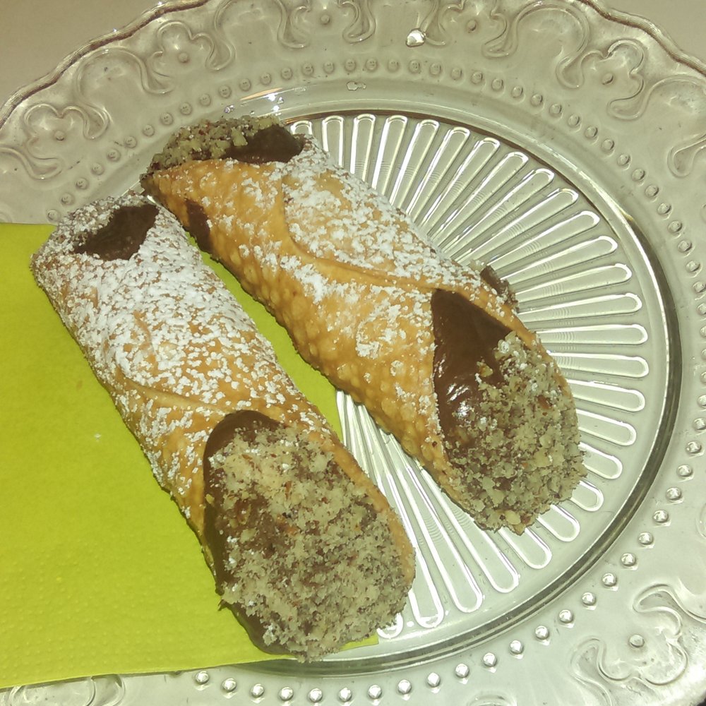 Dolce Sicily - 2 chocolate canolies , so delisious. - Italian Near Me - Dublin, D Dolce Sicily - 2 chocolate canolies , so delisious. - Italian Near Me - Dublin, D