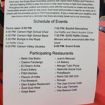 Carson Mall Shopping Center - 9th Annual Empty Bowls Meal Event 12.1.23 - Shopping Centers Near Me - Carson City, Nevada Carson Mall Shopping Center - 9th Annual Empty Bowls Meal Event 12.1.23 - Shopping Centers Near Me - Carson City, Nevada