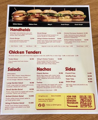 Menu photo 3 Wing It Jacksonville, FL Menu photo 3 Wing It Jacksonville, FL
