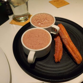 Xochi - Churros and chocolate sauce yum - Mexican Near Me - Houston, Texas Xochi - Churros and chocolate sauce yum - Mexican Near Me - Houston, Texas
