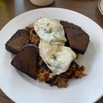 Epilogue Kitchen and Cocktails - Duck confit hash - New American Near Me - Salem, Oregon