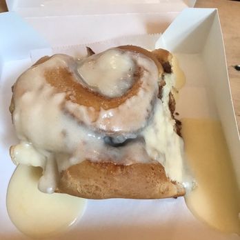 Kaylena Marie's Bakery - Epic $5 cinnamon roll. Bigger & better than it looks - Cafes Near Me - Orchard Park, New York Kaylena Marie's Bakery - Epic $5 cinnamon roll. Bigger & better than it looks - Cafes Near Me - Orchard Park, New York