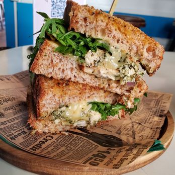 Coco’s Corner Shop - Pesto chicken sandwich - Cafes Near Me - Amsterdam, New Hampshire