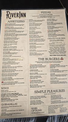 Menu photo 4 River Inn Hanover, MN