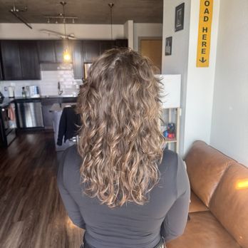 Pangaea Salon - Lovely curls from the back - Hair Salons Near Me - Denver, Colorado