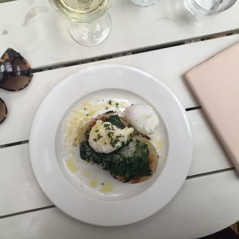 Blixen - The double rosti with spinach and poached eggs - Diners Near Me - London, XGL Blixen - The double rosti with spinach and poached eggs - Diners Near Me - London, XGL