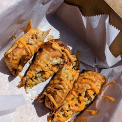 Rich Juice Bar - Vegan Cheese Steak Egg Rolls