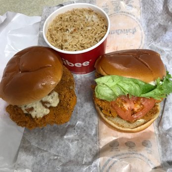 Jollibee - Chicken Sandwich Adobo Rice Chicken Sandwich Deluxe - Chicken Shop Near Me - Waipahu, Hawaii Jollibee - Chicken Sandwich Adobo Rice Chicken Sandwich Deluxe - Chicken Shop Near Me - Waipahu, Hawaii