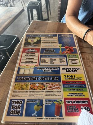 Menu photo 1 The Drunken Taco Fort Lauderdale, FL Menu photo 1 The Drunken Taco Fort Lauderdale, FL
