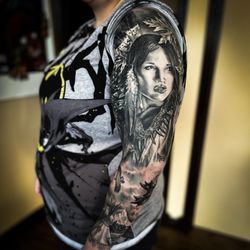 Tri City Ink - Portrait, Black and Grey Reslistic