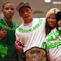 UKA Untamed Kickboxing Academy - Two time 145lbs Up N Up champion Elijah "little Hulk" Manners