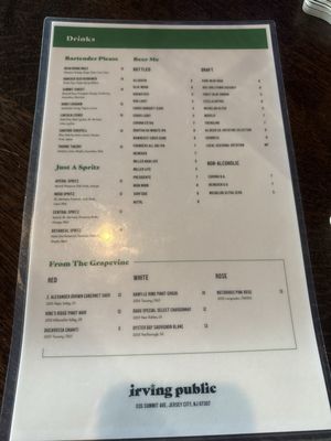 Menu photo 1 Irving Public Jersey City, NJ Menu photo 1 Irving Public Jersey City, NJ