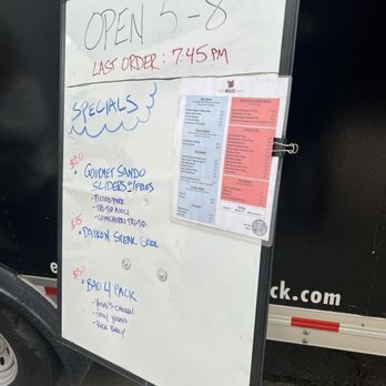 East Meats West - Specials Menu I'm sure this may change often - Food Trucks Near Me - Oakdale, California East Meats West - Specials Menu I'm sure this may change often - Food Trucks Near Me - Oakdale, California