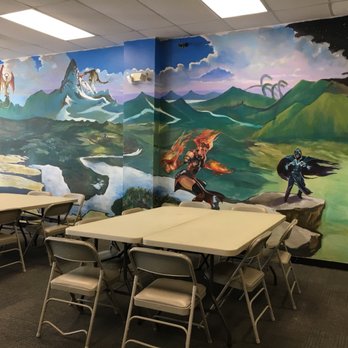 Game Theory - Duraleigh - A mural in the play room - Hobby Shops Near Me - Raleigh, North Carolina Game Theory - Duraleigh - A mural in the play room - Hobby Shops Near Me - Raleigh, North Carolina