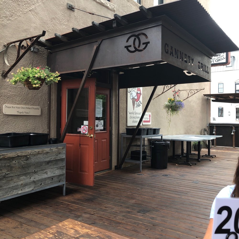 Gannett Grill - Patio entrance - Pizza Near Me - Lander, Wyoming