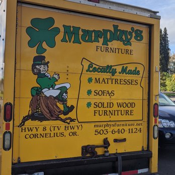 Murphy's Furniture - Delivery truck. - Furniture Stores Near Me - Cornelius, Oregon Murphy's Furniture - Delivery truck. - Furniture Stores Near Me - Cornelius, Oregon