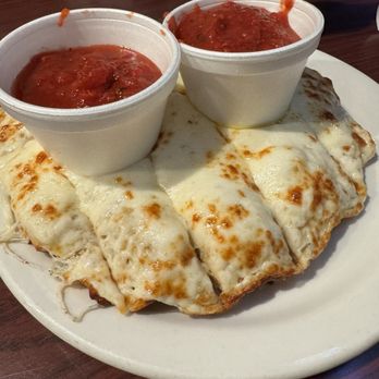 LaRocca's Pizza - Cheesy Sticks w/Marinara - Pizza Near Me - Topeka, Kansas