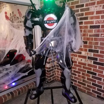 Rayaki - Cherry Hill - Cool robot outside the restaurant... - Ramen Near Me - Cherry Hill, New Jersey Rayaki - Cherry Hill - Cool robot outside the restaurant... - Ramen Near Me - Cherry Hill, New Jersey