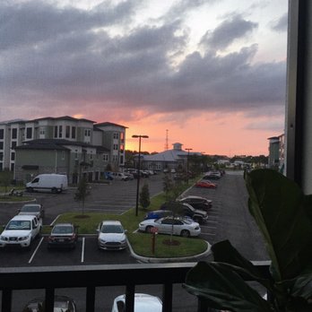 The Addison on Long Bayou - View of sunset from building 7. - Apartments Near Me - Seminole, Florida The Addison on Long Bayou - View of sunset from building 7. - Apartments Near Me - Seminole, Florida