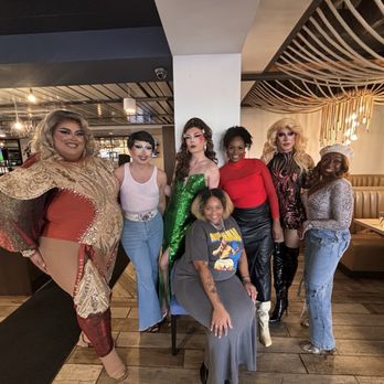 All Set Restaurant & Bar - The beautiful drag queens - New American Near Me - Silver Spring, Maryland