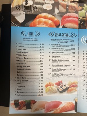 Menu photo 7 Izumi Sushi Jamestown, ND