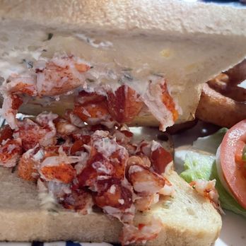 The Lobster Trap - Lobster Roll in Sourdough - Seafood Near Me - Avalon, California The Lobster Trap - Lobster Roll in Sourdough - Seafood Near Me - Avalon, California