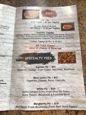 Menu photo 2 Courthouse Pizzeria Medina, OH Menu photo 2 Courthouse Pizzeria Medina, OH