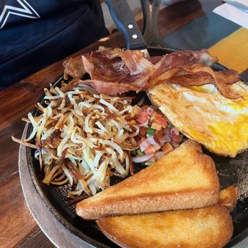 Nacho Daddy - Bacon and eggs over hard - New American Near Me - Las Vegas, Nevada Nacho Daddy - Bacon and eggs over hard - New American Near Me - Las Vegas, Nevada