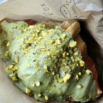 Little Ox Coffee - Matcha Pistachio Croissant - Coffee & Tea Near Me - Fullerton, California Little Ox Coffee - Matcha Pistachio Croissant - Coffee & Tea Near Me - Fullerton, California