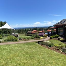 The view of Mt Hood is unbeatable