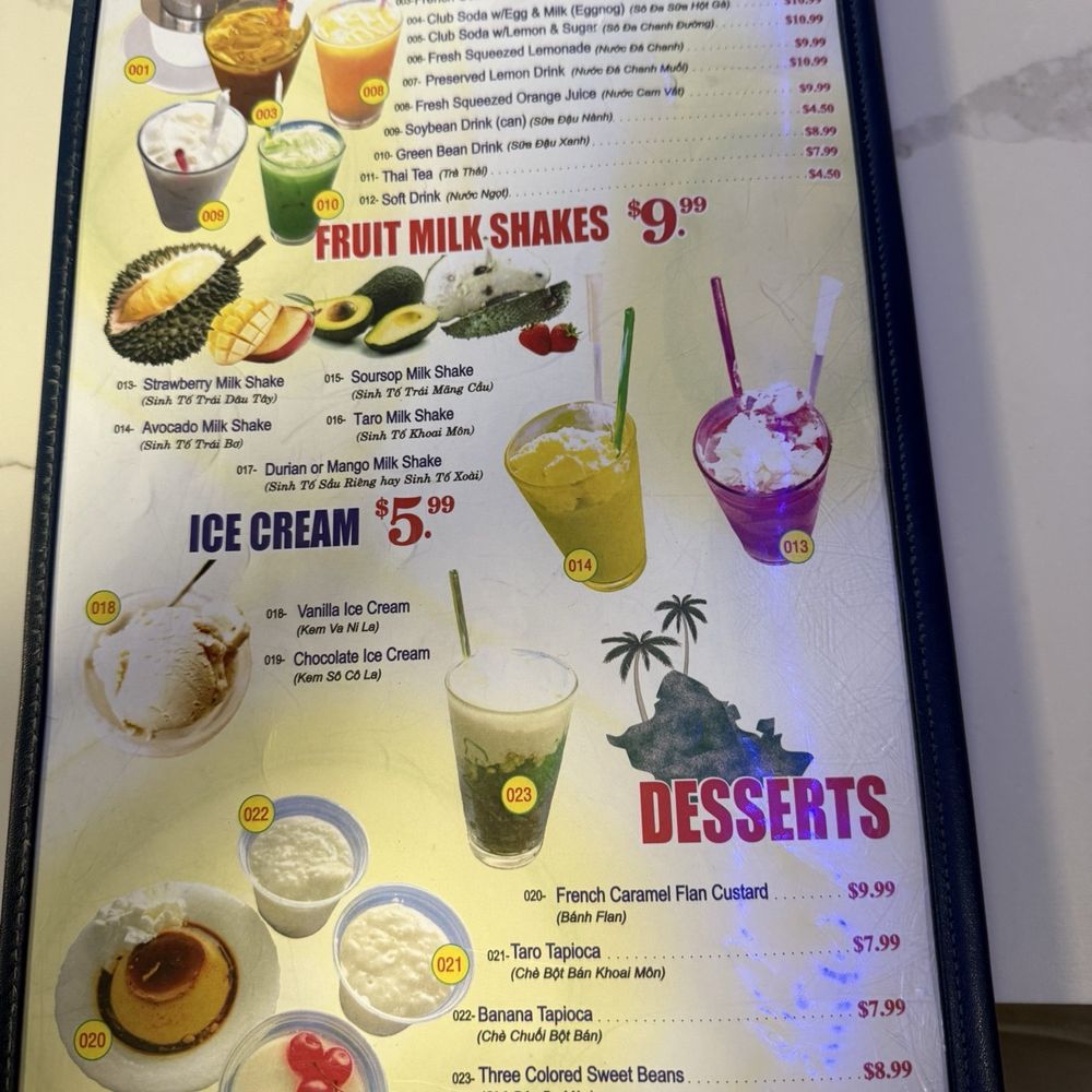 Super Pho - Waialae - Drink & Dessert menu - Vietnamese Near Me - Honolulu, Hawaii Super Pho - Waialae - Drink & Dessert menu - Vietnamese Near Me - Honolulu, Hawaii