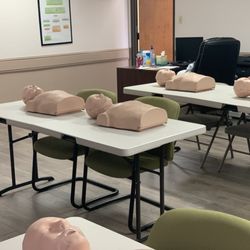 Texas Heart CPR Training - PRESTAN CPR feedback manikins at Texas Heart BLS Training