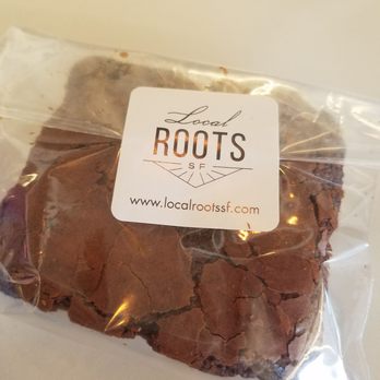 Local Roots - Forgot to take a pic of salad. Remembered to take pic of brownie. - Salad Near Me - San Francisco, California