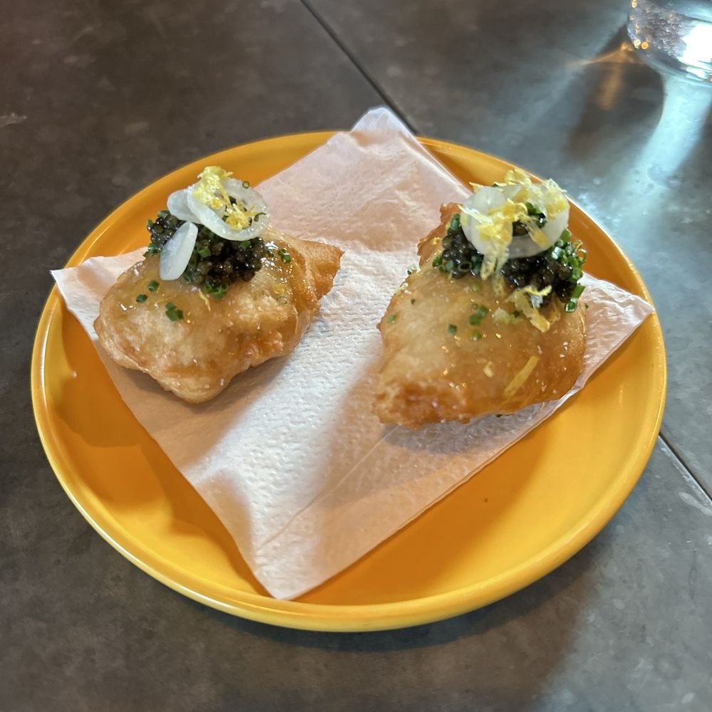 Fair Haven Oyster Co. - Fried dough and caviar - Seafood Near Me - New Haven, Connecticut Fair Haven Oyster Co. - Fried dough and caviar - Seafood Near Me - New Haven, Connecticut