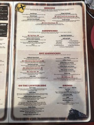 Menu photo 6 Crazy Otto's Diner Valencia Valencia, CA