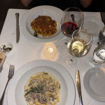 Il Corso - Pappardelle con Funghi, Tartufo e Provola And Fettuccine alla Bolognese - Italian Near Me - New York, New York Il Corso - Pappardelle con Funghi, Tartufo e Provola And Fettuccine alla Bolognese - Italian Near Me - New York, New York